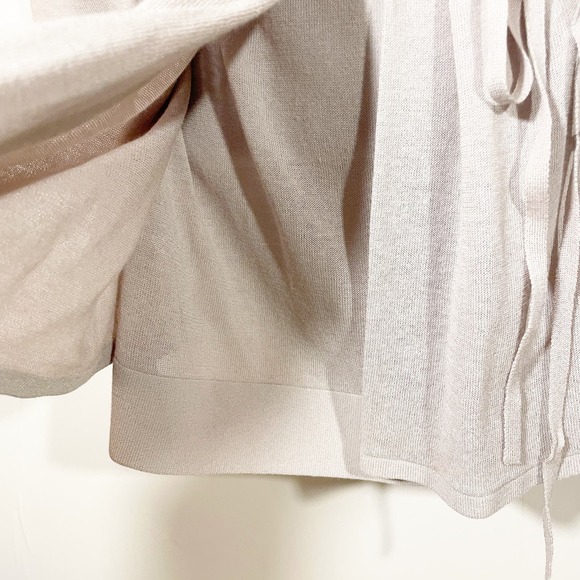 Anagram 2 Piece Belted Cardigan Sweater & Tank Beige Tan Women's Size XS - Picture 11 of 12